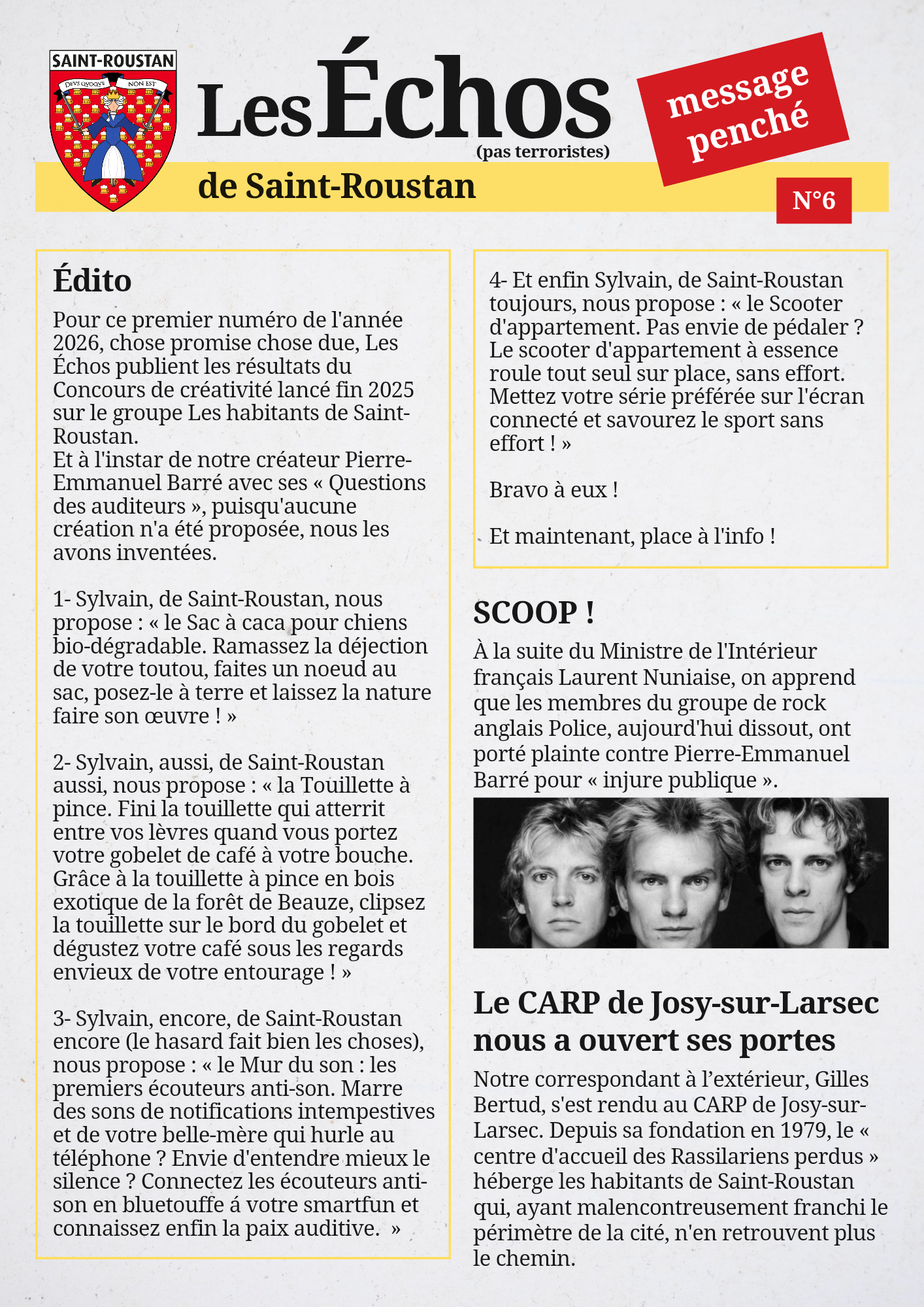 les Échos de Saint-Roustan n°11a