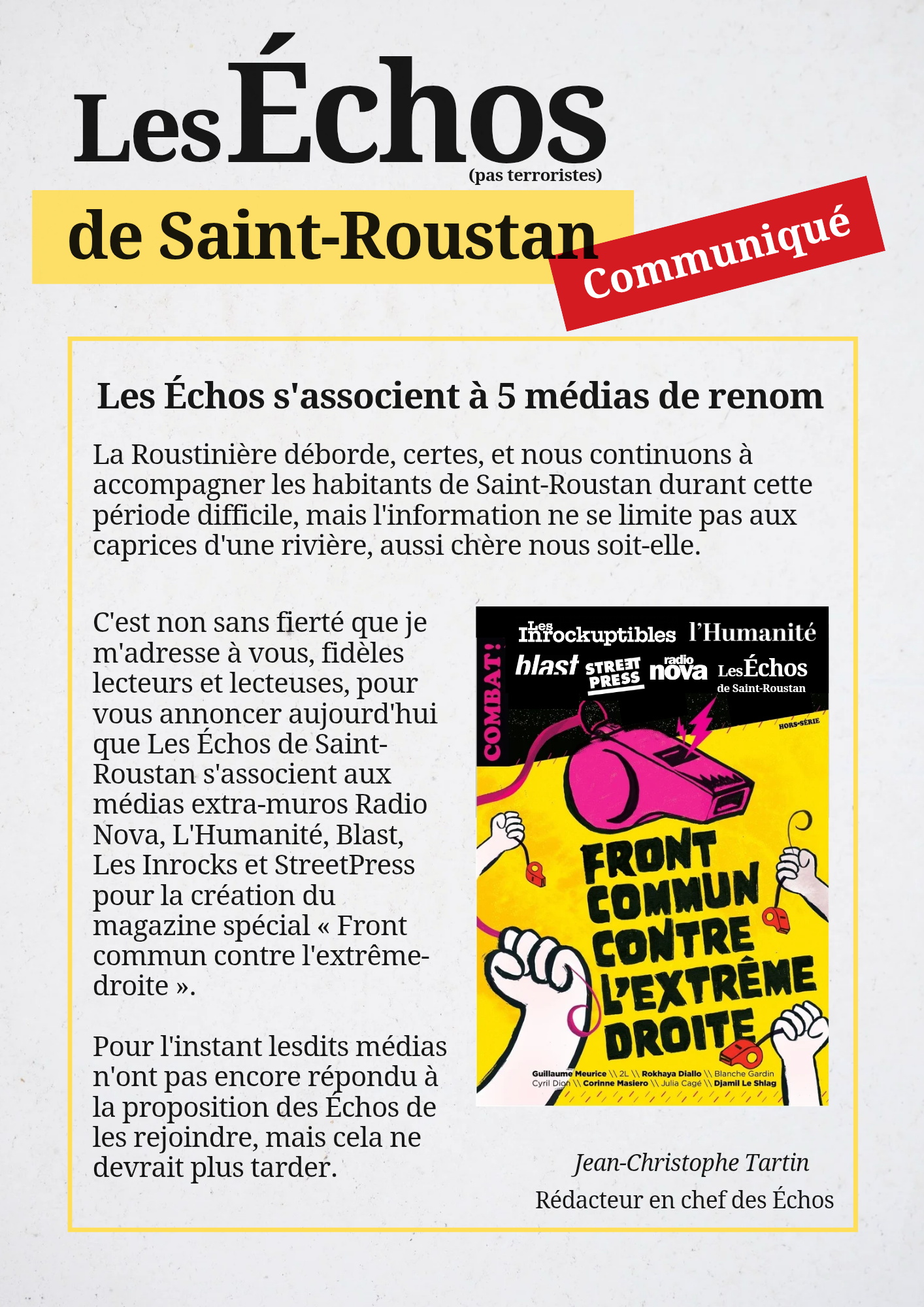 les Échos de Saint-Roustan n°15