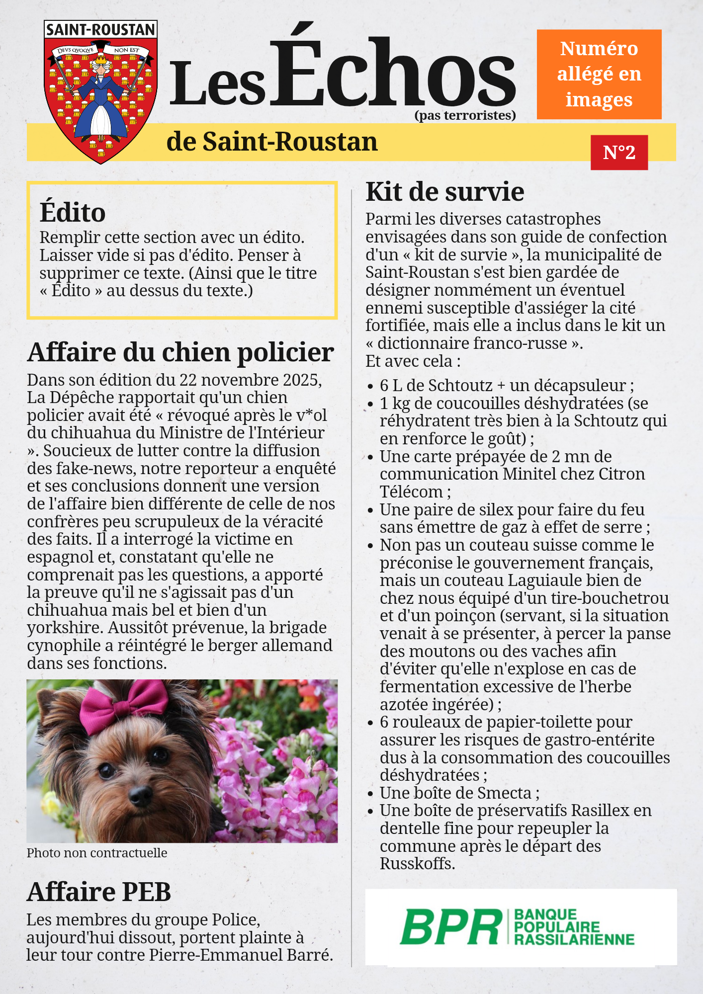 Les Échos de Saint-Roustan n°3