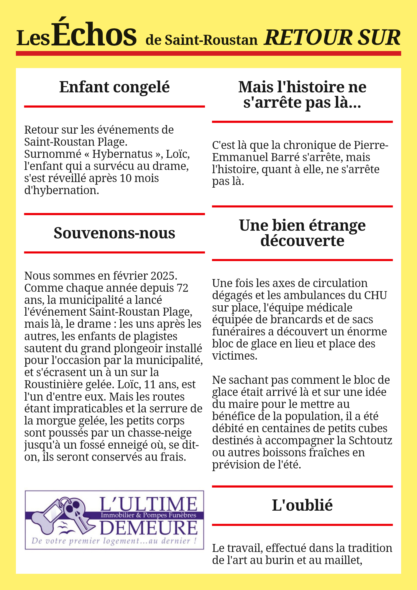 les Échos de Saint-Roustan n°9b