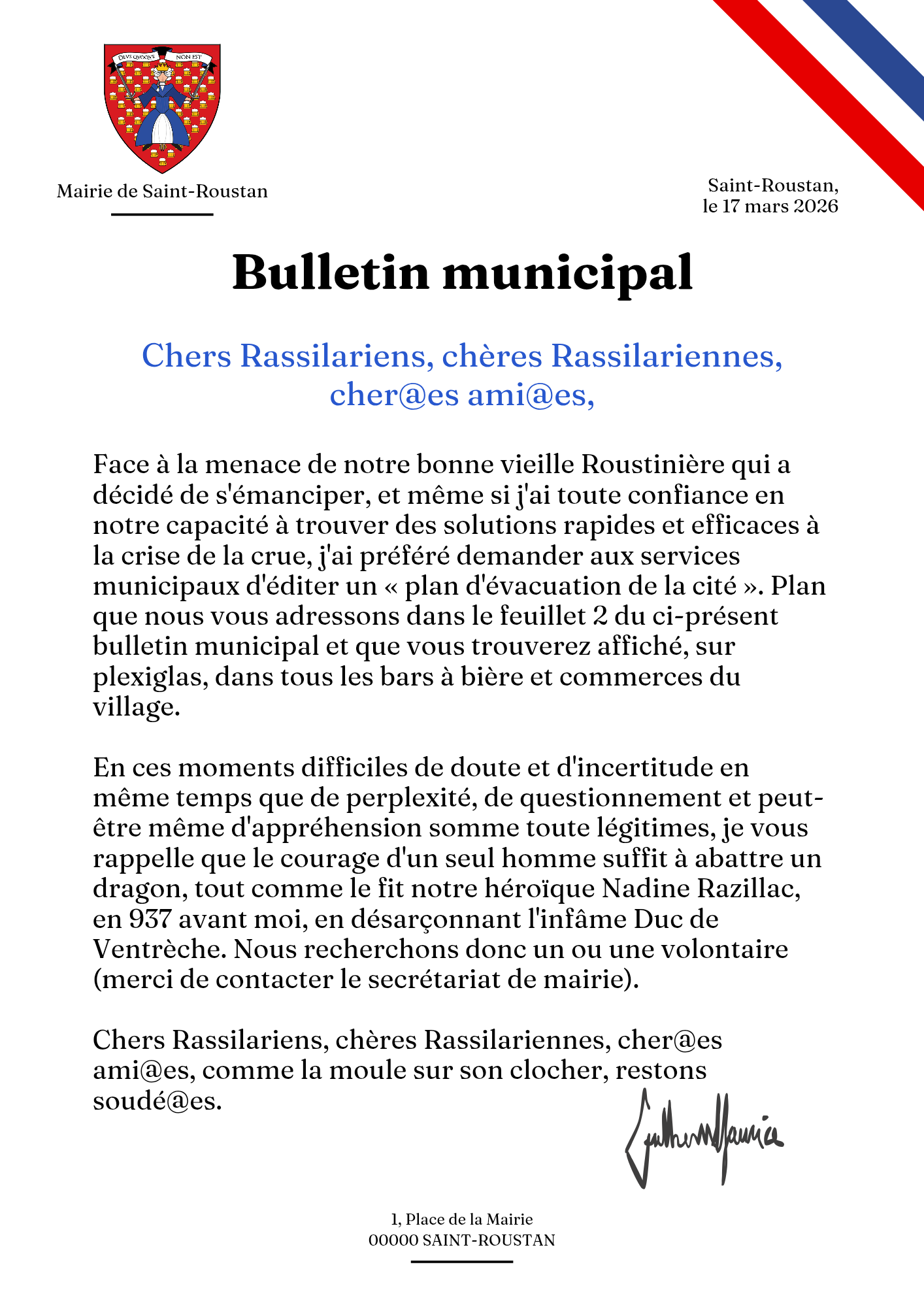 Bulletin municipal n°1a