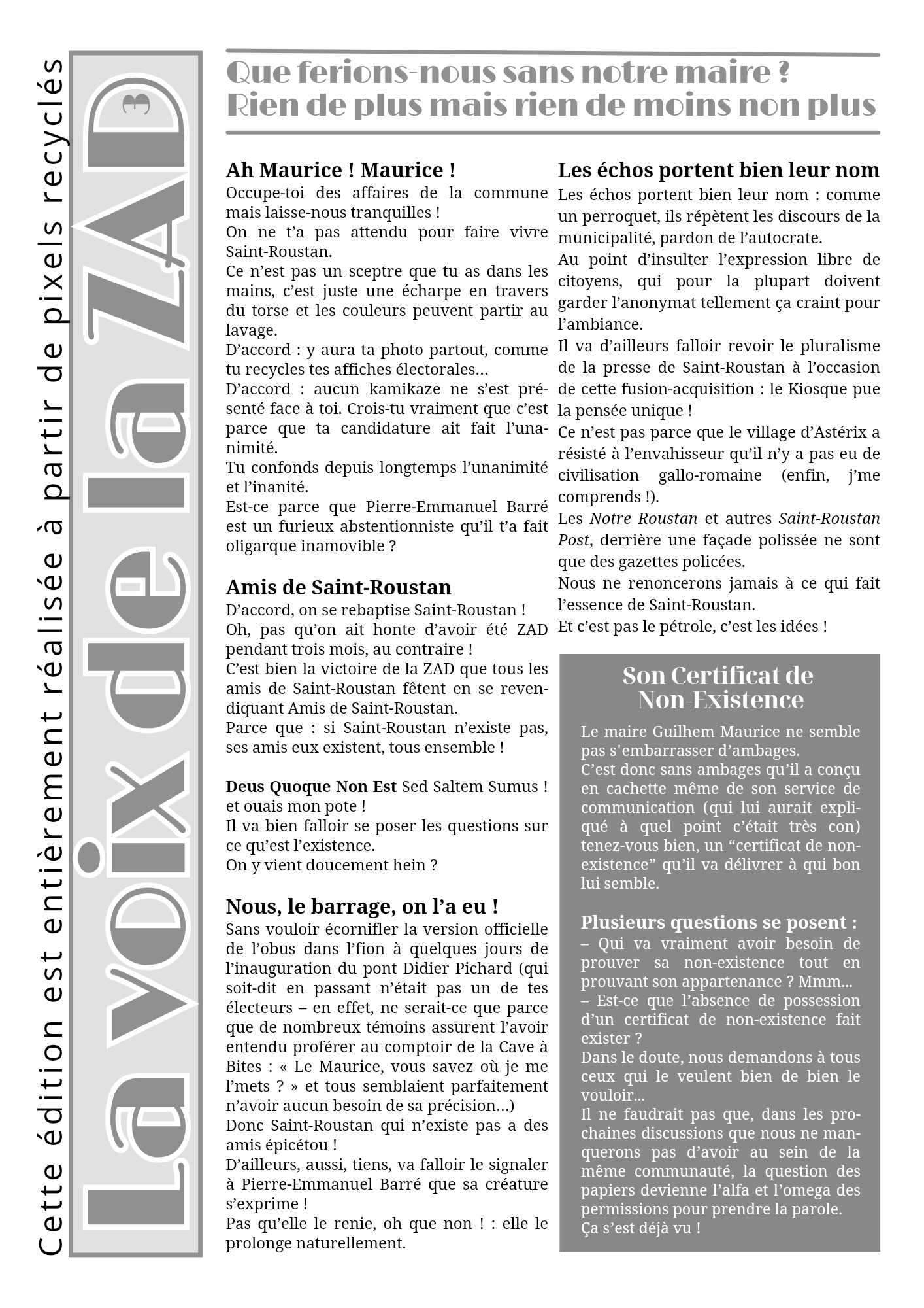 La Voix de la ZAD n°3