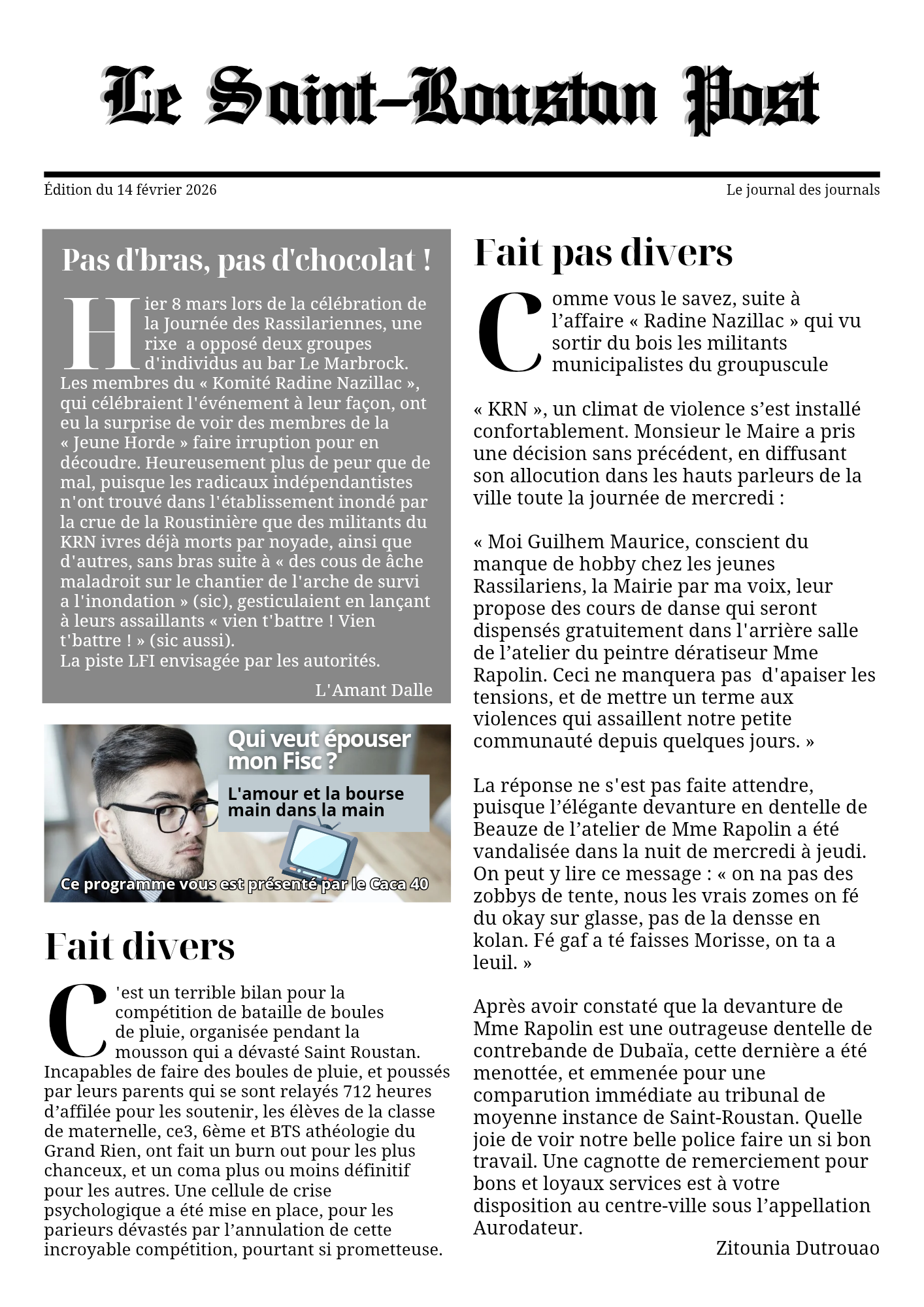 Le Saint-Roustan Post n°2