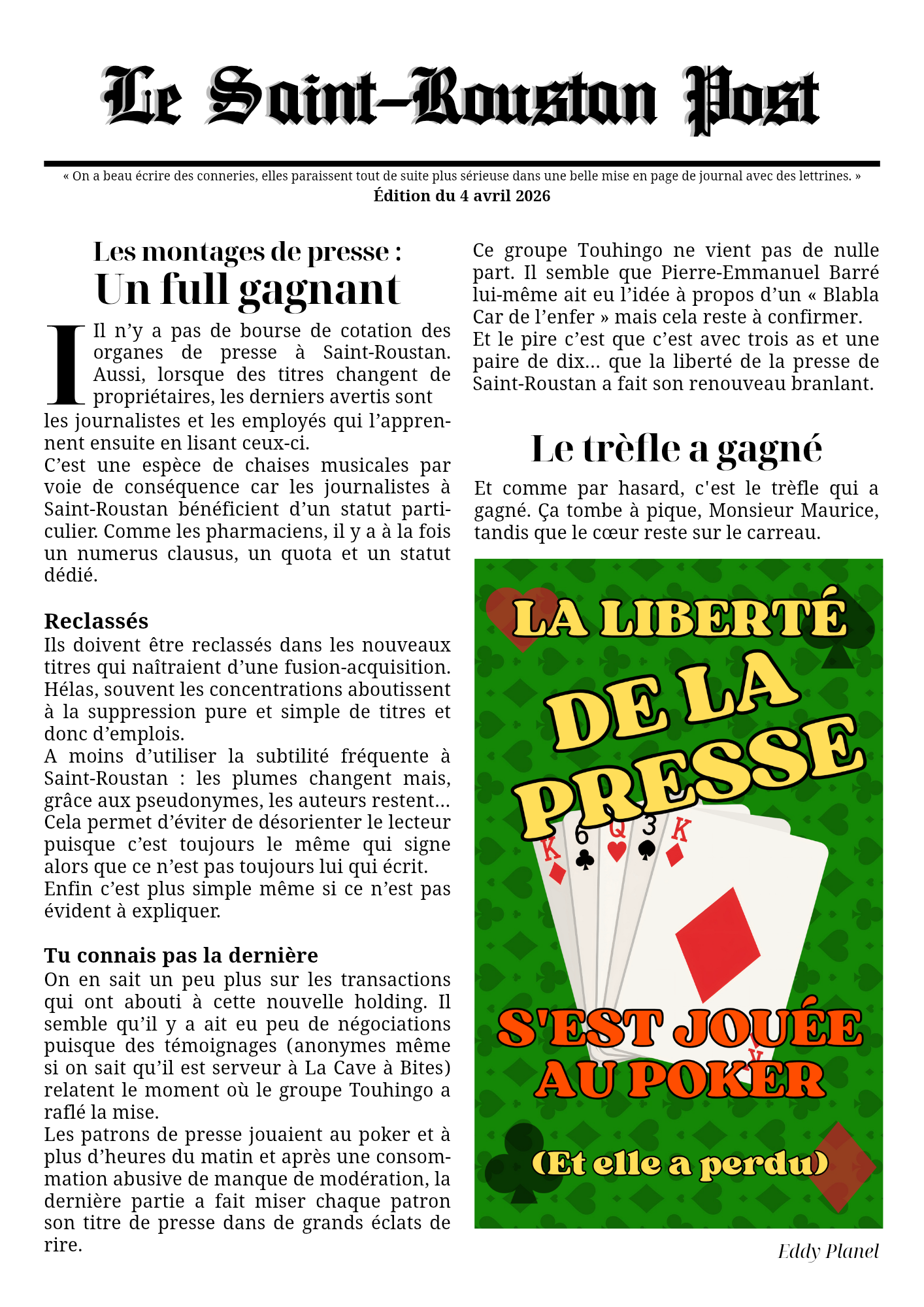 Le Saint-Roustan Post n°9