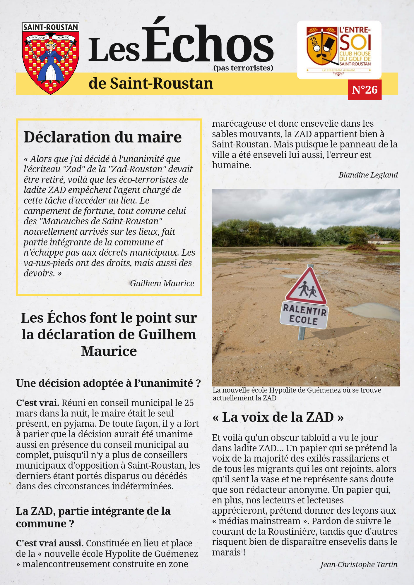 Les Échos de Saint-Roustan n°26
