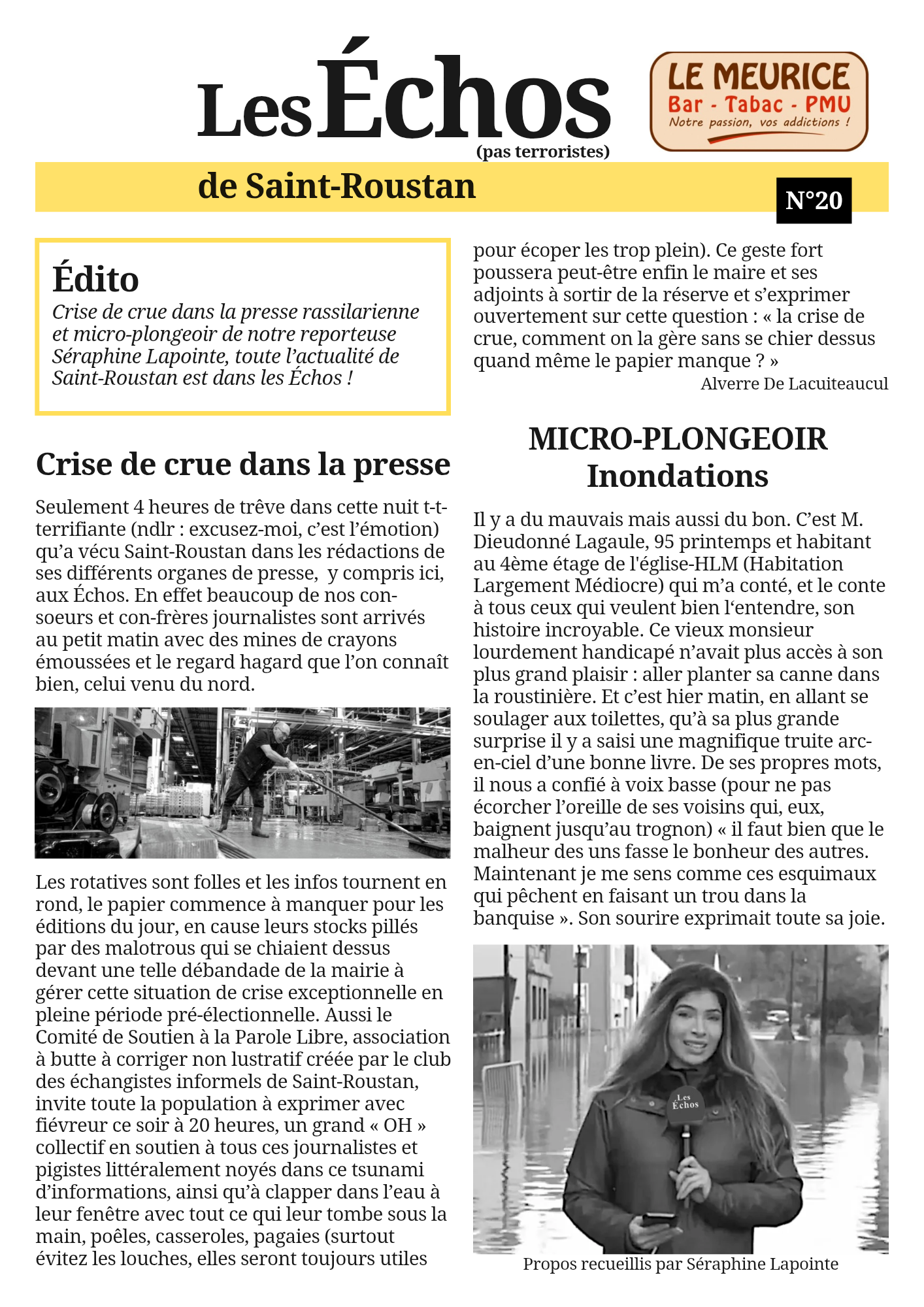 Les Échos de Saint-Roustan n°20