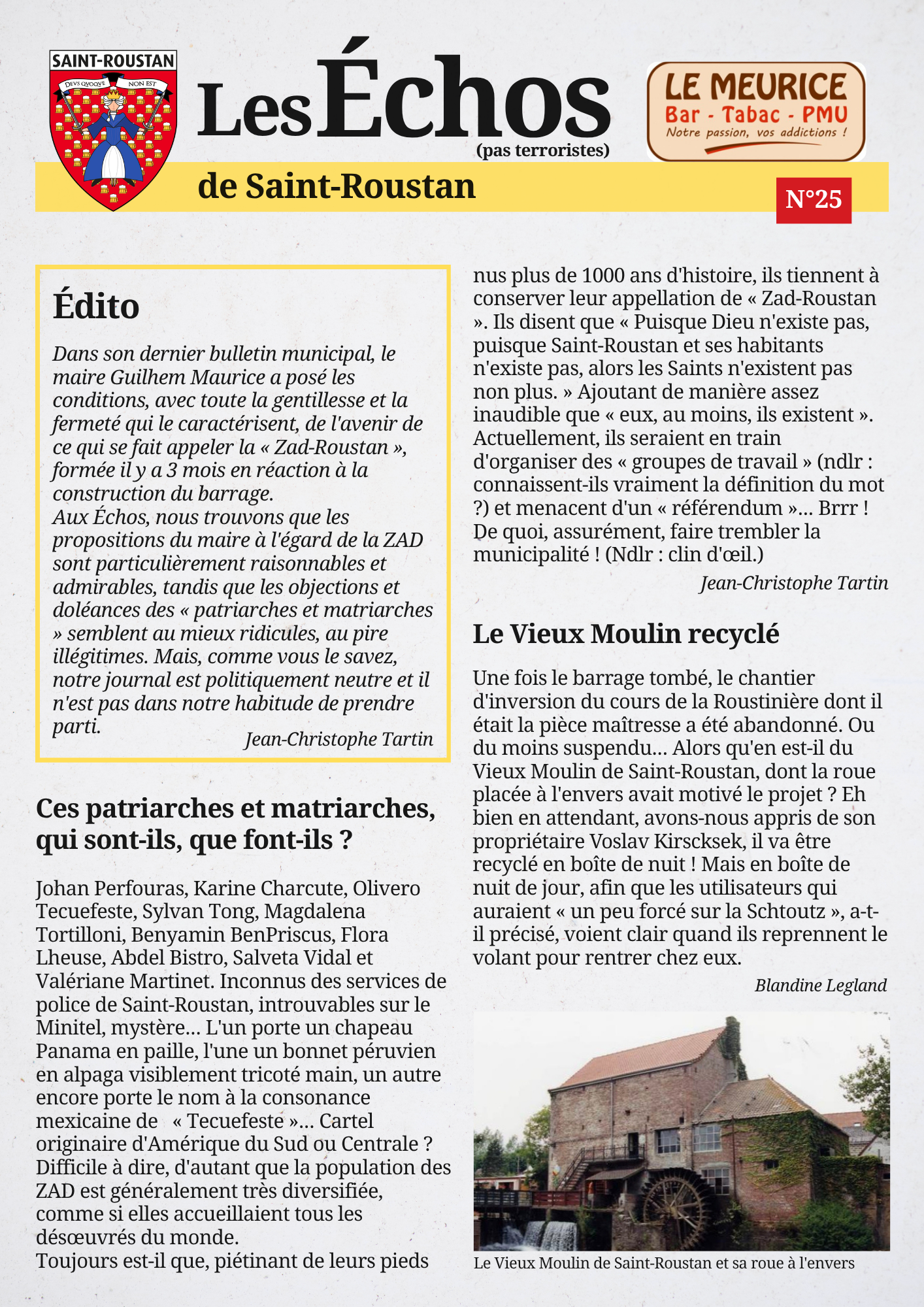 Les Échos de Saint-Roustan n°25