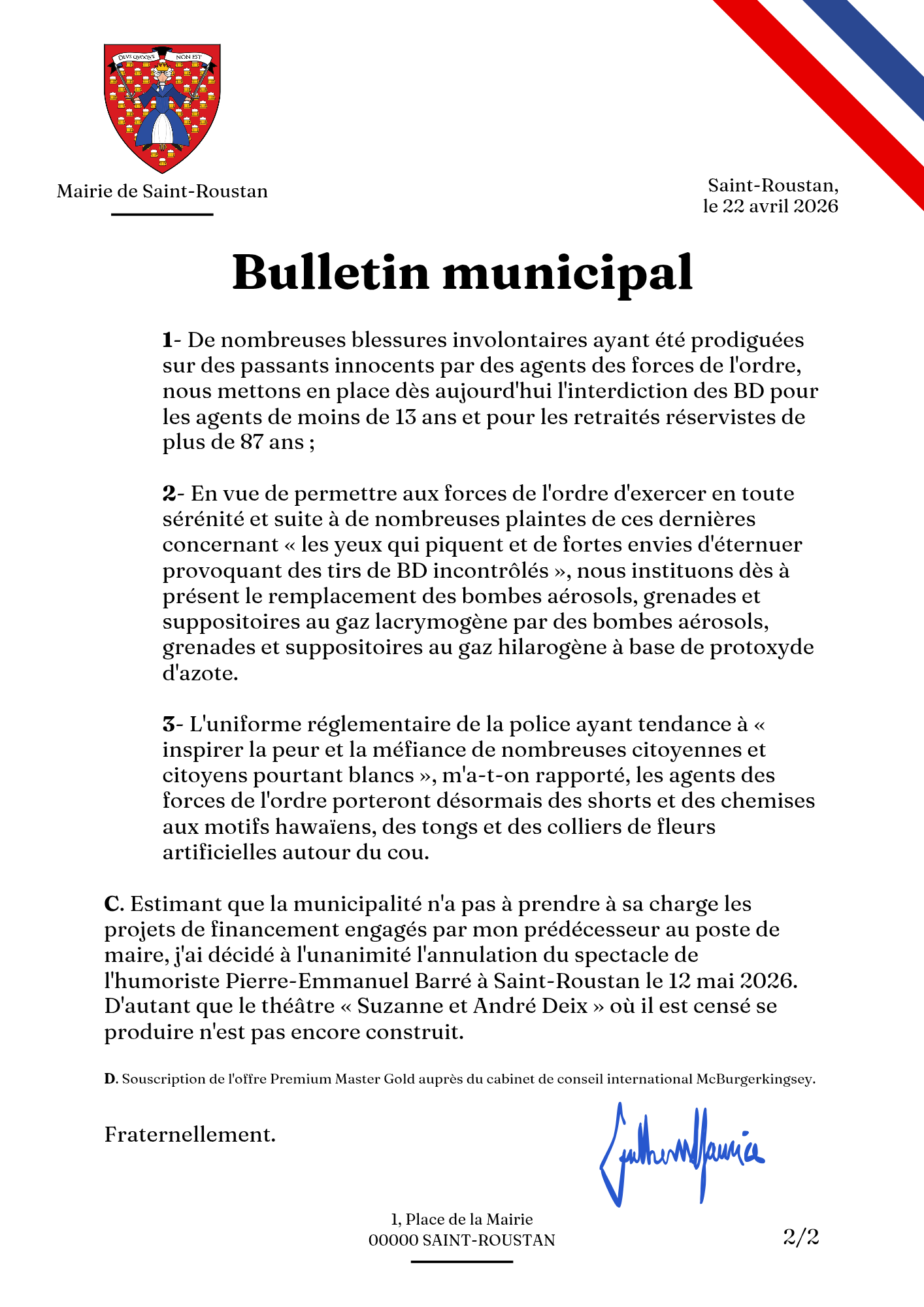 Bulletin municipal n°4