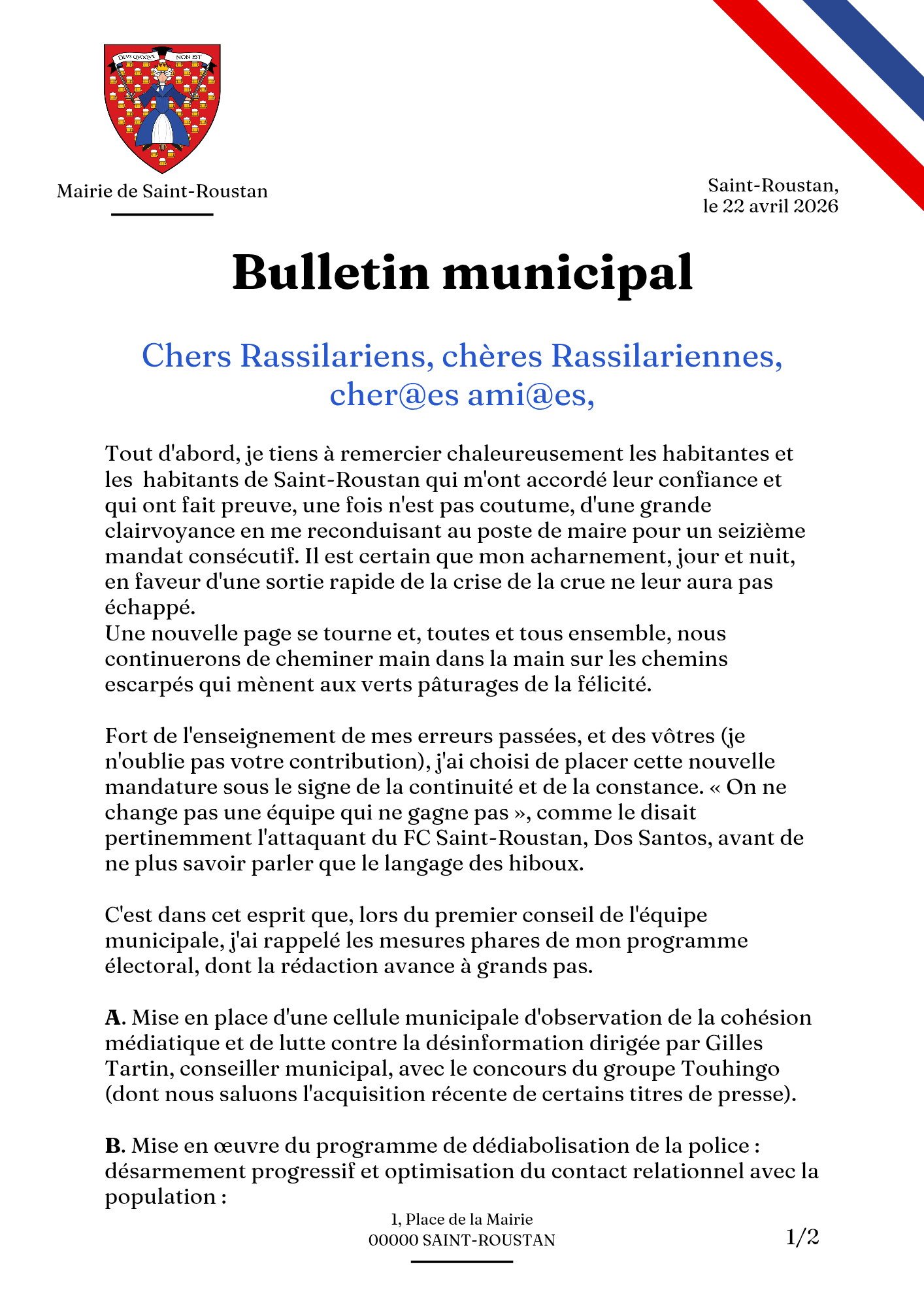 Bulletin municipal n°4