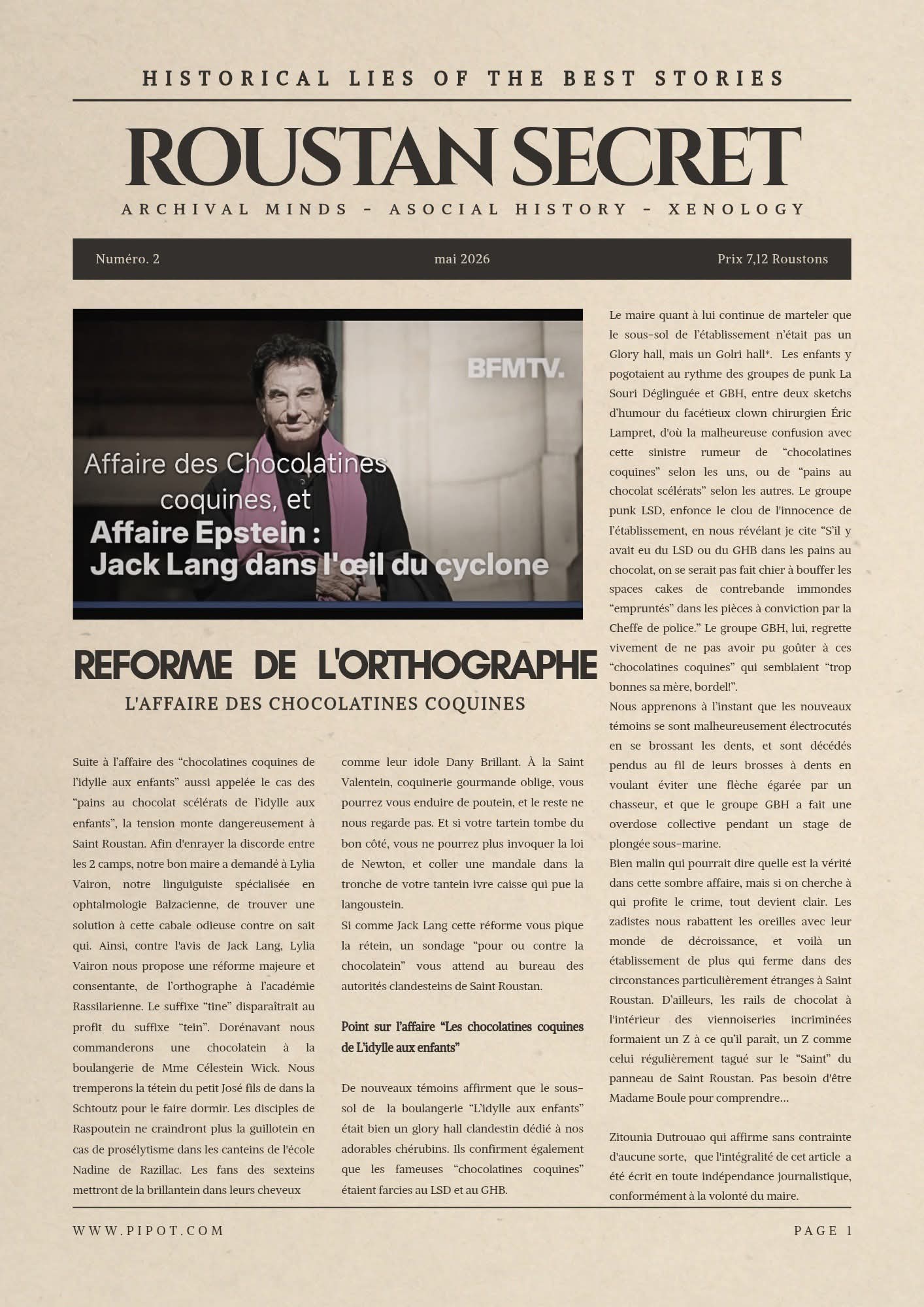 Roustan Secret n°2