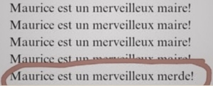 Maurice est un merveilleux maire