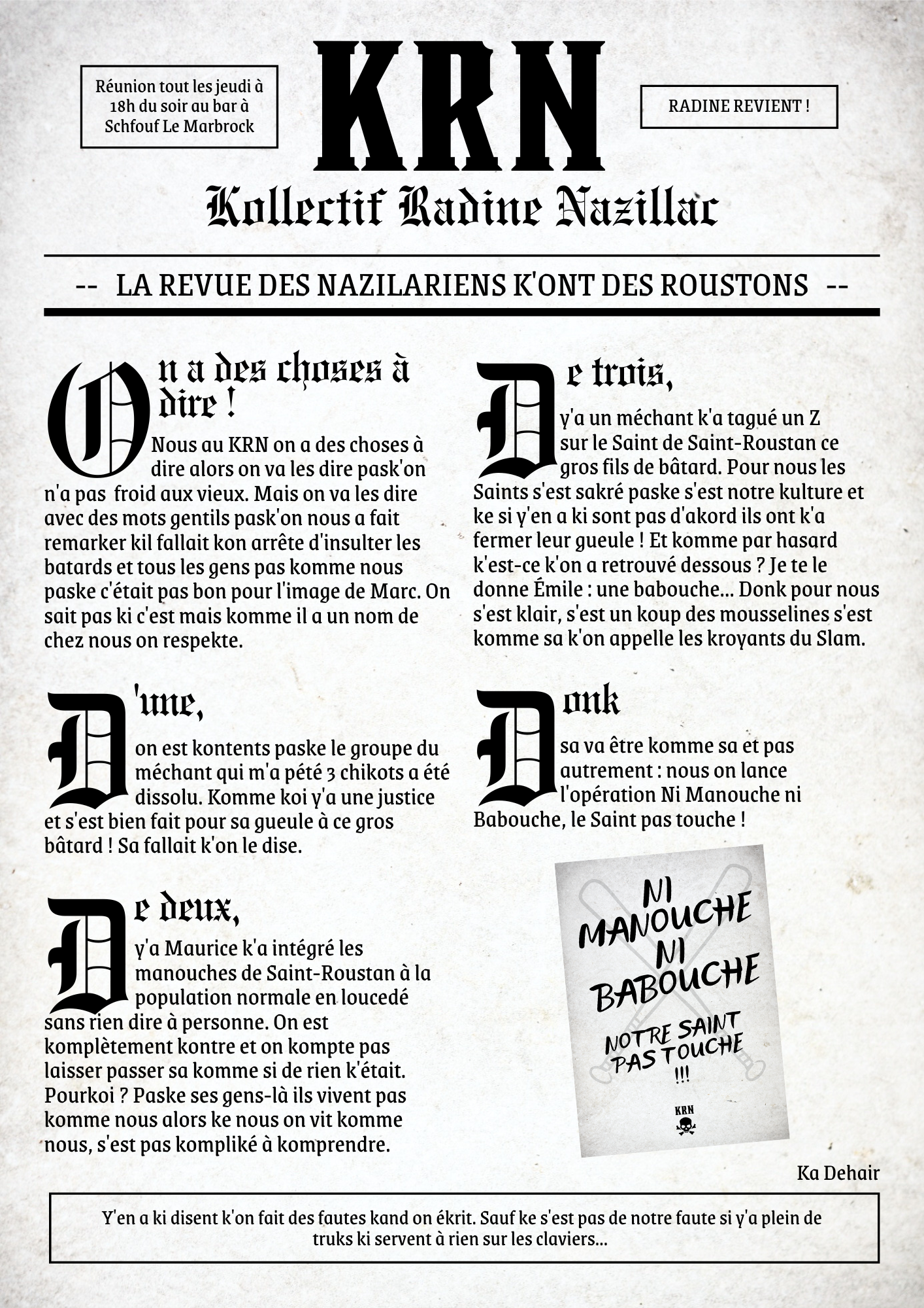 Revue du KRN n°3