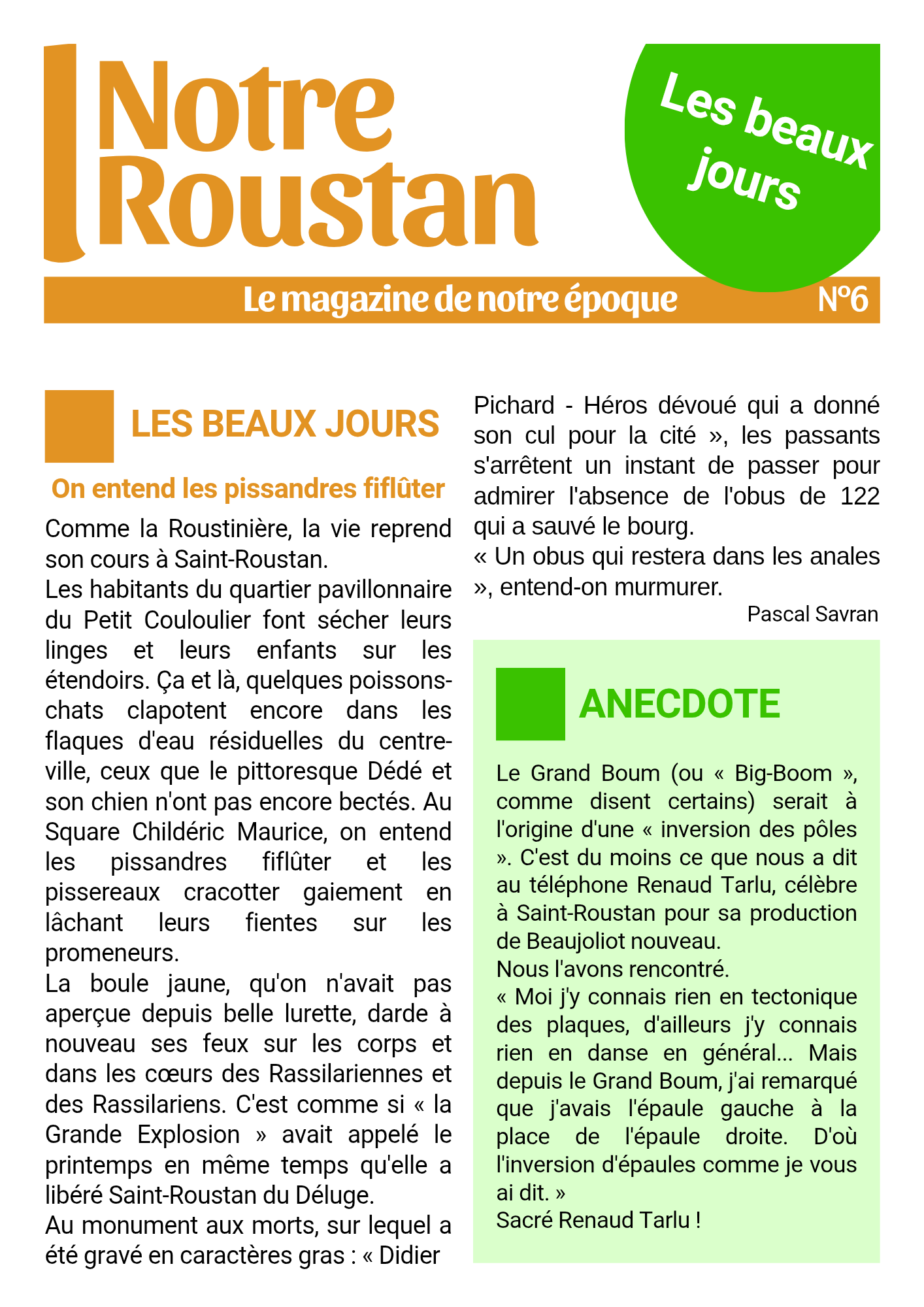Notre Roustan n°6