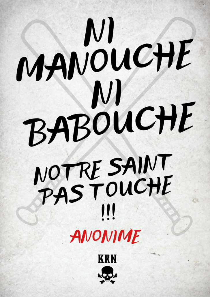 Affiche Ni Manouche Ni Babouche