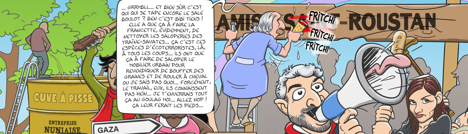 Amis de Saint-Roustan 10 Bandeau de couverture des Amis de Saint-Roustan 10