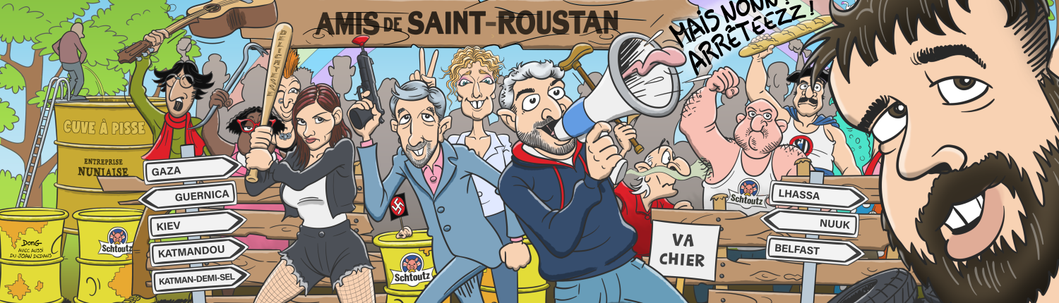 Amis de Saint-Roustan 8 Bandeau de couverture des Amis de Saint-Roustan 8