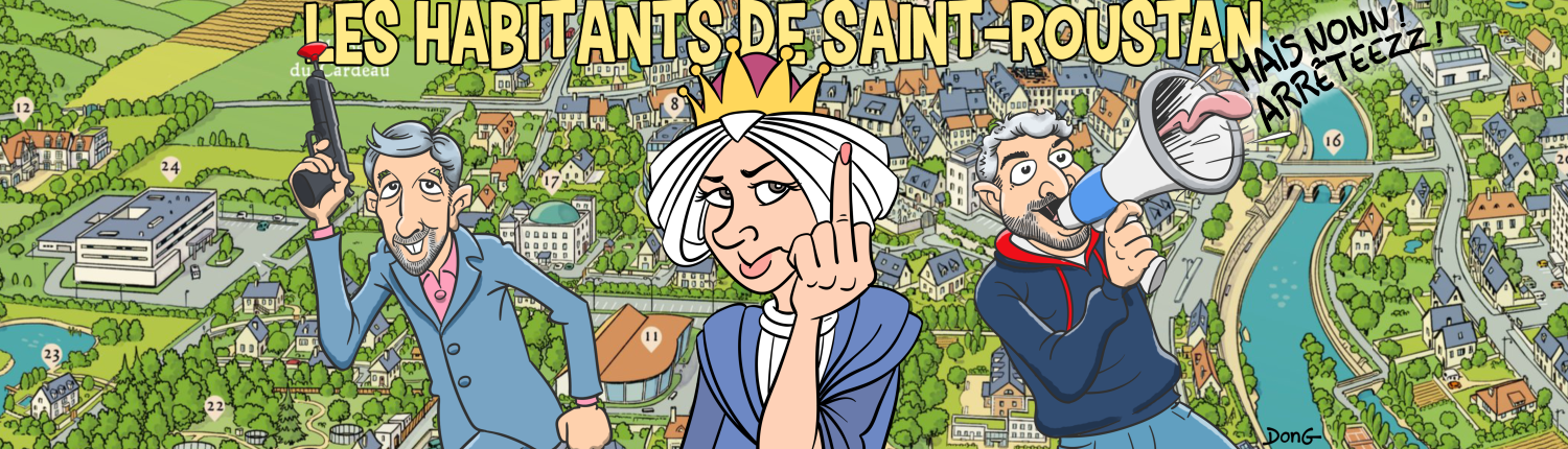 Habitants de Saint-Roustan 1 Bandeau de couverture des Habitants de Saint-Roustan 1