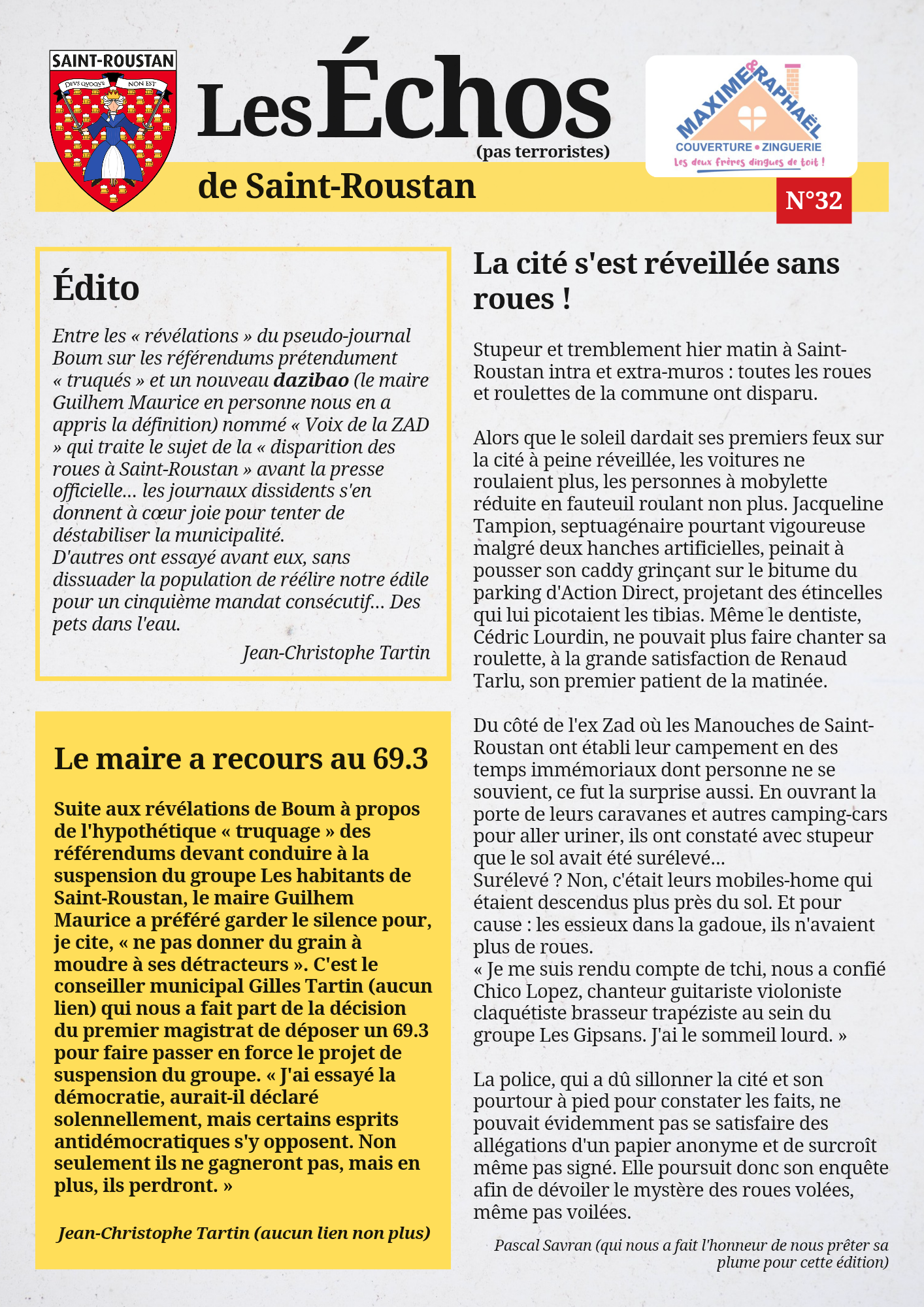 Les Échos de Saint-Roustan n°32