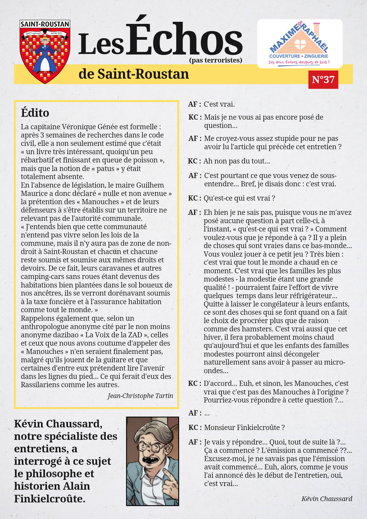 Les Échos de Saint-Roustan n°37