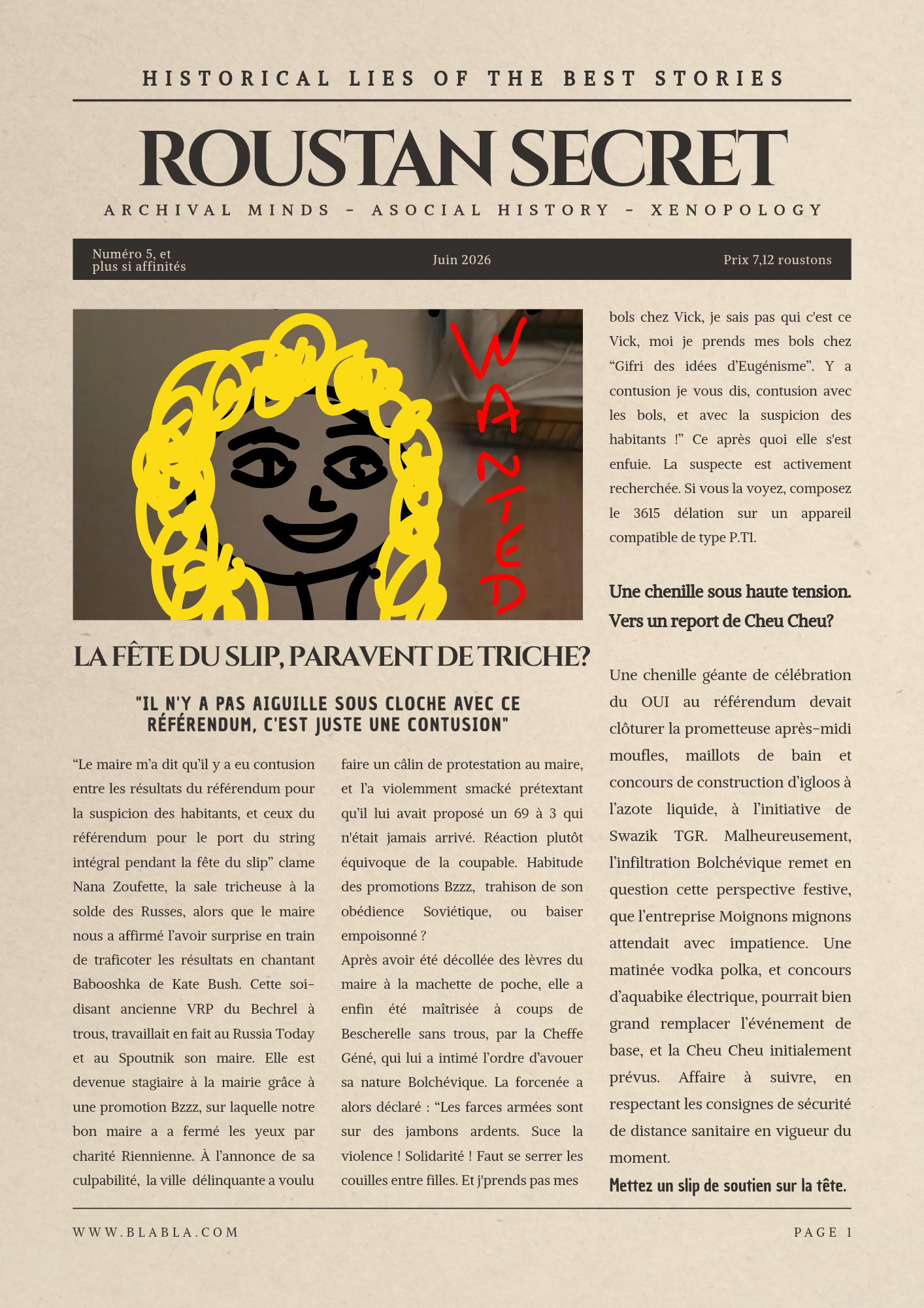 Roustan Secret n°5