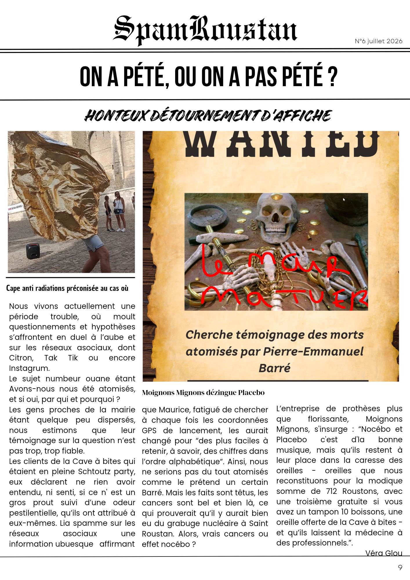 Spam Roustan n°5