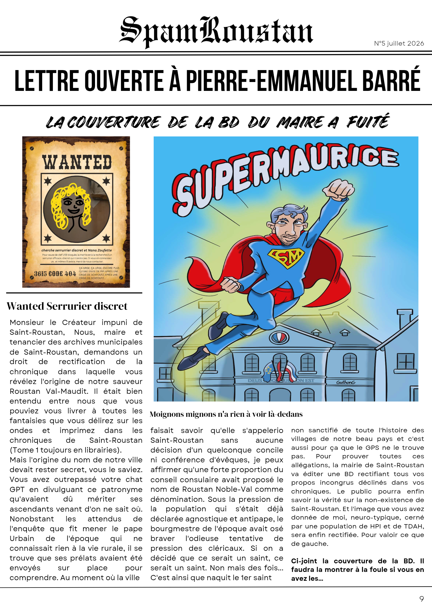 Spam Roustan n°4