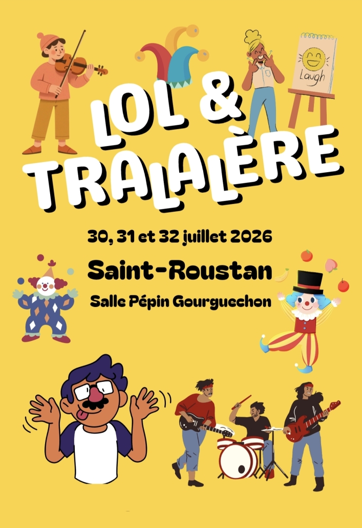 Affiche du festival LOL&TRALALÈRE 2026 